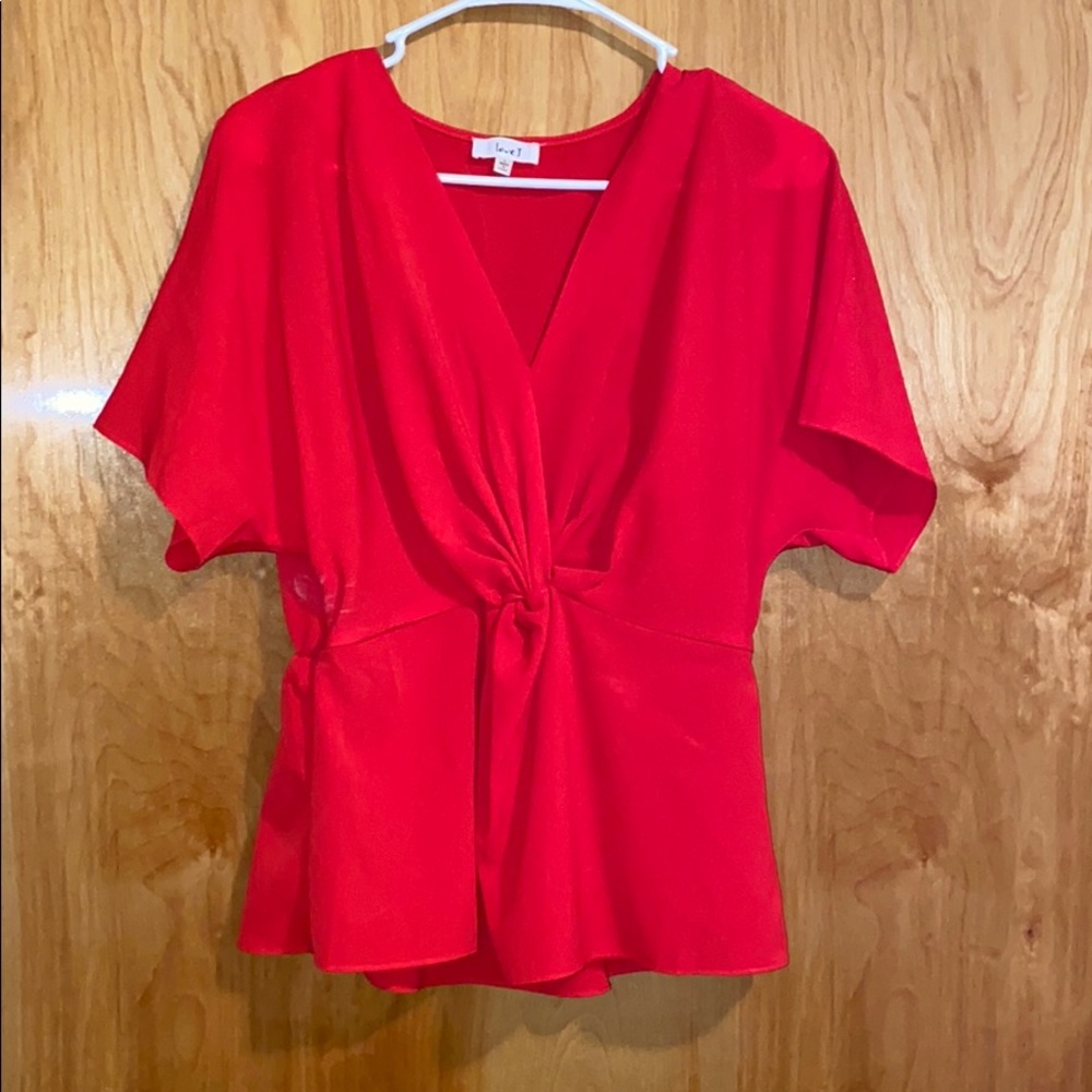 Red Blouse
